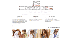 Desktop Screenshot of californiarainla.com